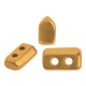 Les perles par Puca® Piros Perlen Bronze gold mat 00030/01740